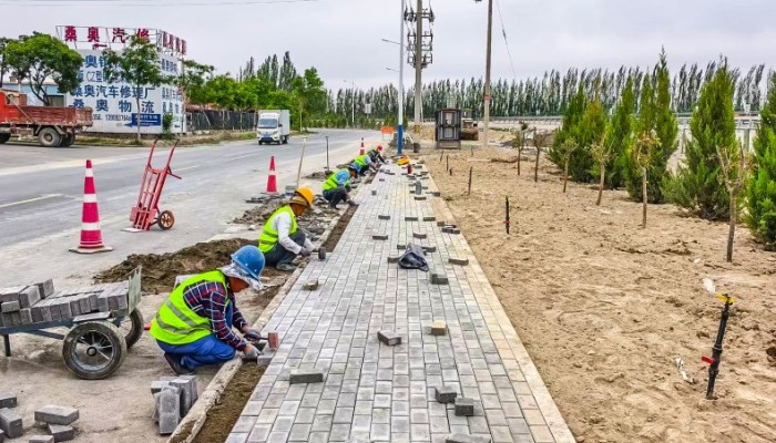 【“三抓三促”行動】項目吹響建設“沖鋒號” 全力沖刺二季度--生態公司酒泉市肅州區各在建項目掀起大干快上熱潮